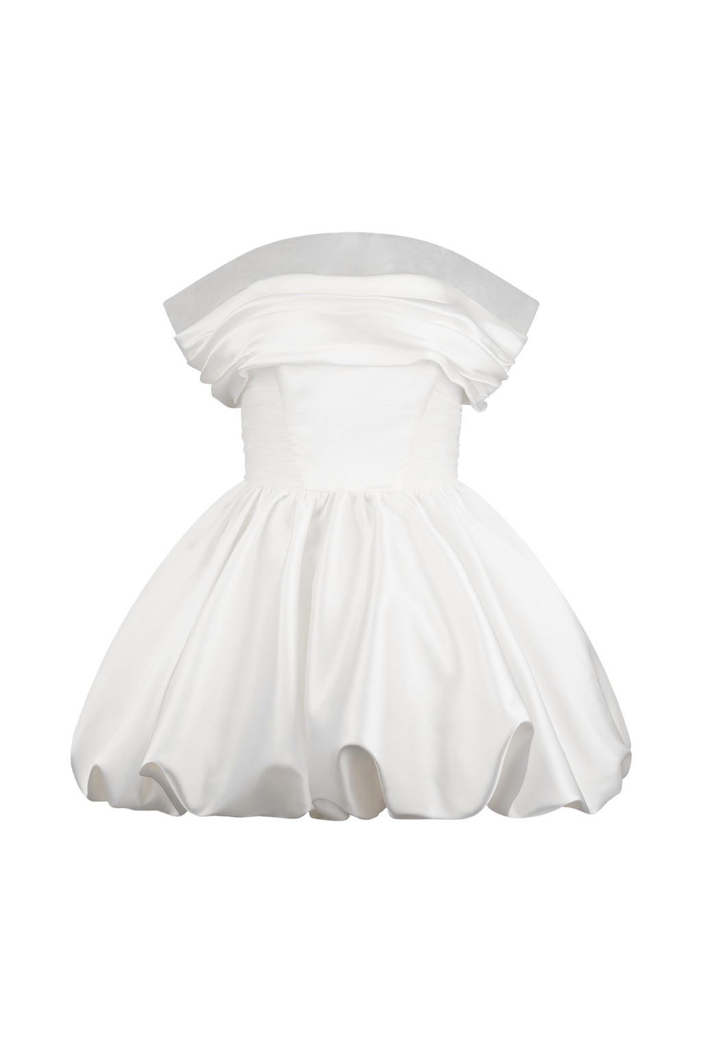 Lauretta Off Shoulder Mini Dress - White