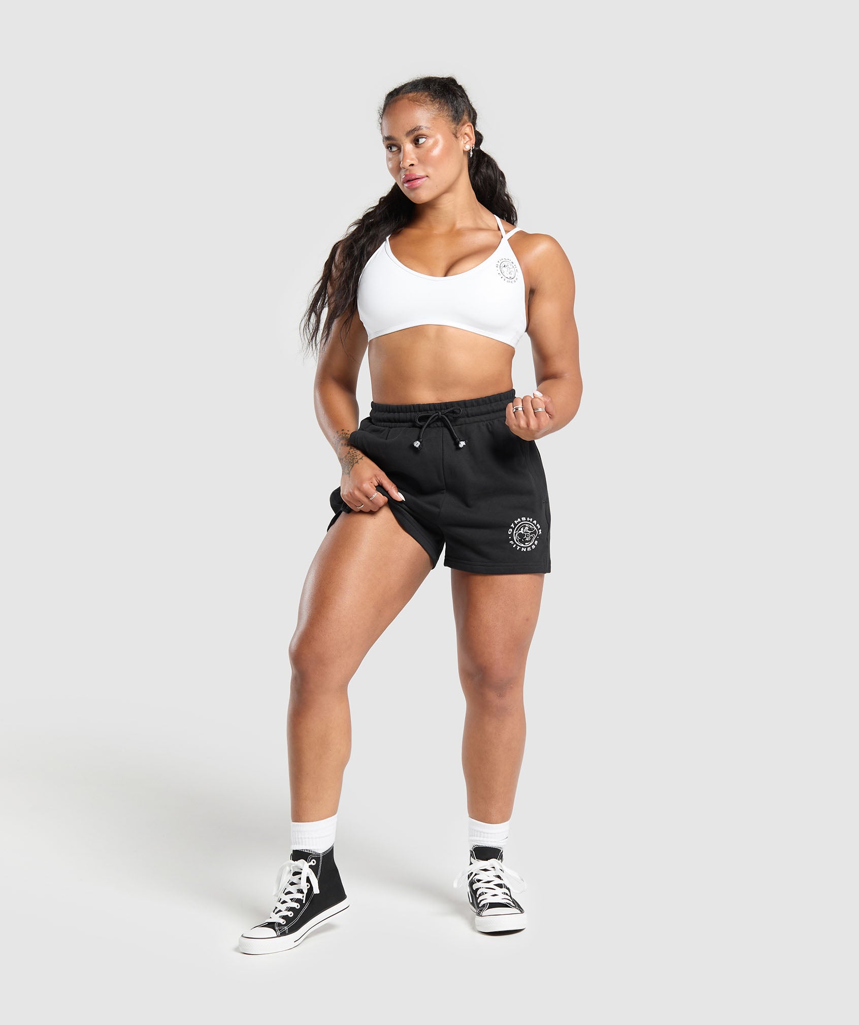 Gymshark Legacy Cotton Shorts - Black