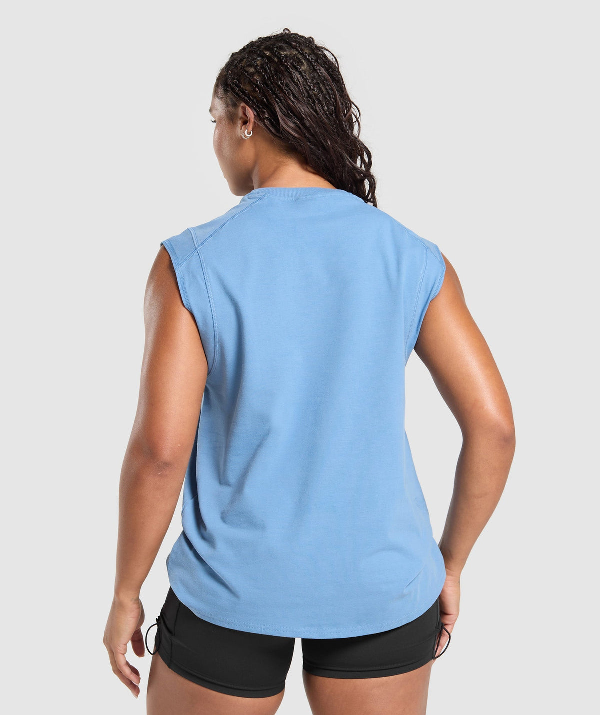 Gymshark Legacy Logo Tank - Classic Blue
