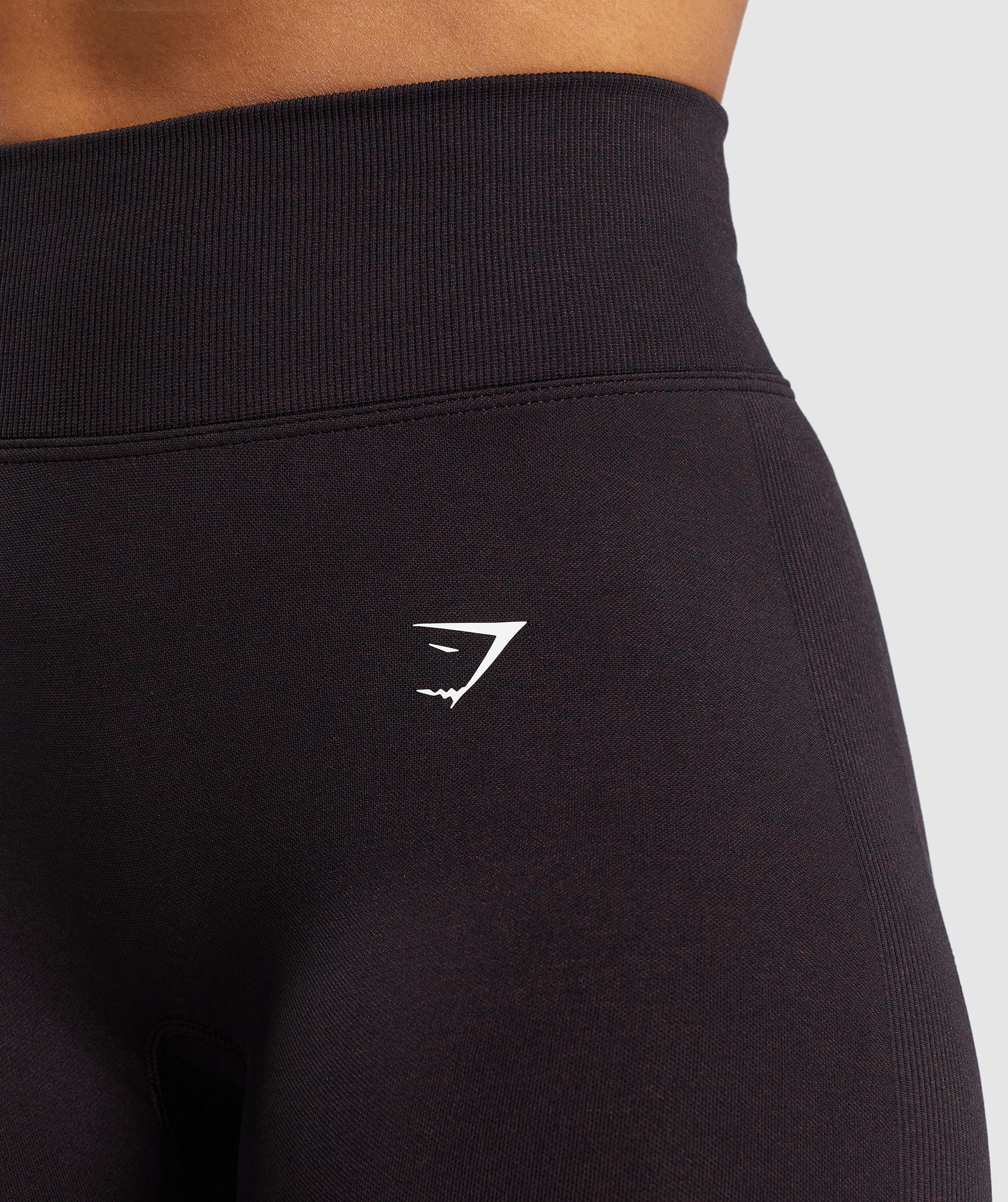 Gymshark Lift Seamless Leggings - Depth Purple/Black Marl