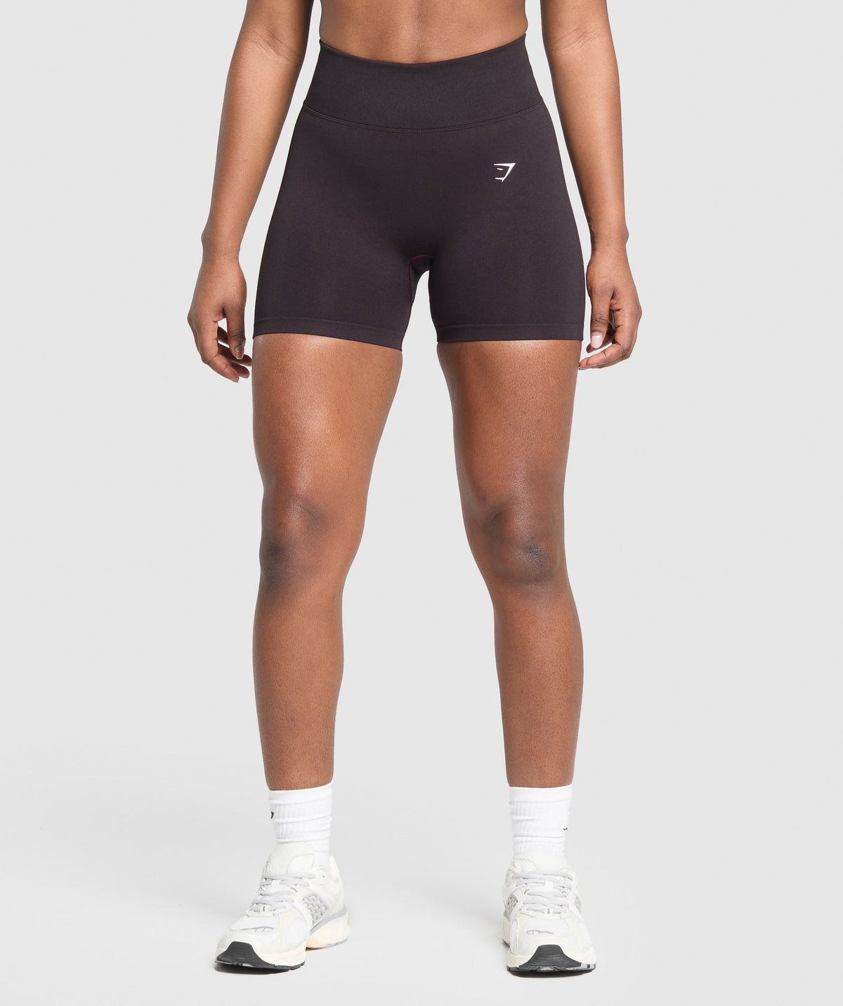 Gymshark Lift Seamless Shorts - Depth Purple/Black Marl