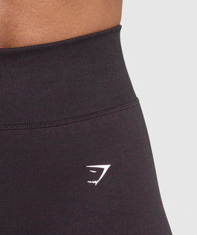 Gymshark Lift Seamless Shorts - Depth Purple/Black Marl