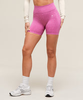 Gymshark Lift Seamless Shorts - Winning Pink/White Marl