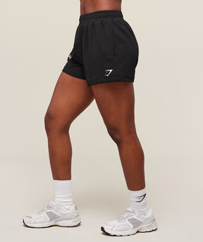 Gymshark Lifting Club Mesh Shorts - Black