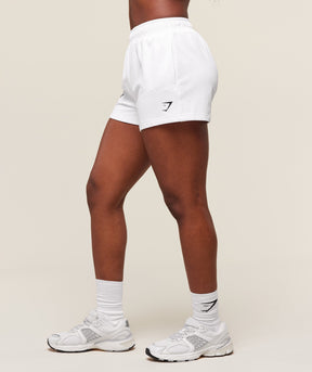 Gymshark Lifting Club Mesh Shorts - White
