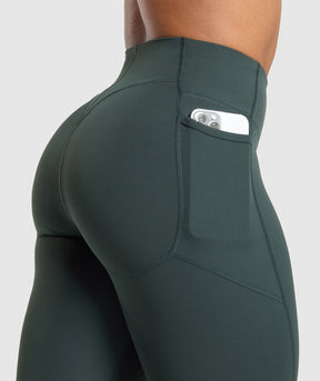 Gymshark Lifting Pocket Leggings - Darkest Teal