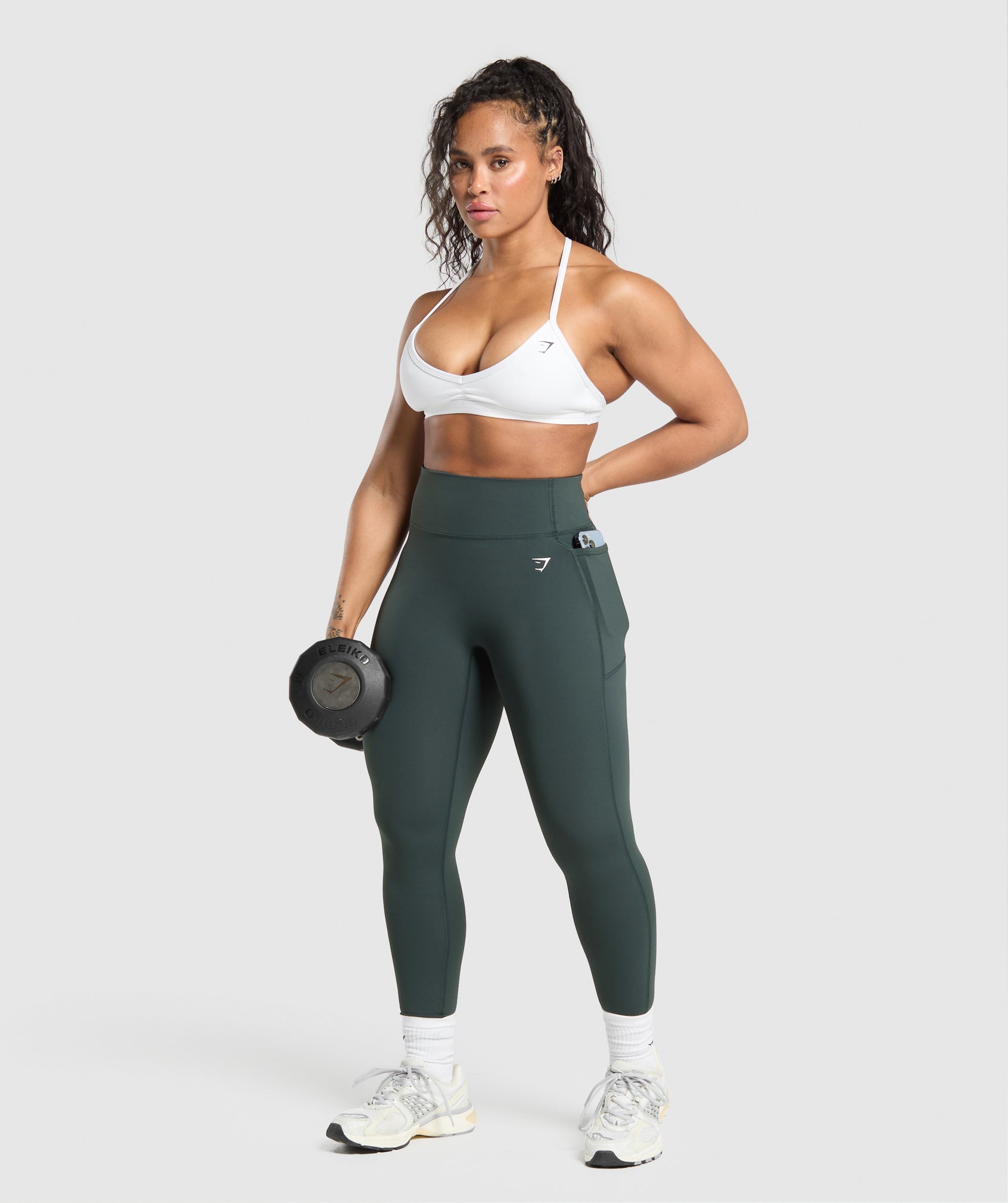 Gymshark Lifting Pocket Leggings - Darkest Teal