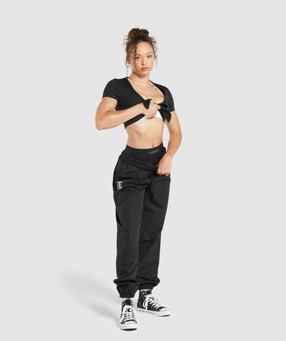 Gymshark Lifting Pump Pants - Black