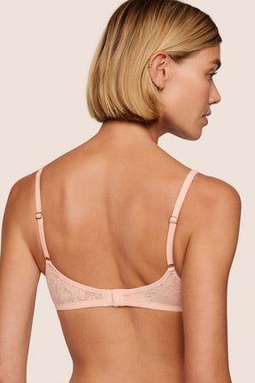 Soft Stretch Recycled Lace Plunge Bralette