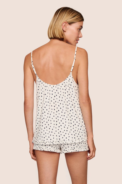 Gisele TENCEL™ Printed Modal Ruffle Cami & Shortie Short Set