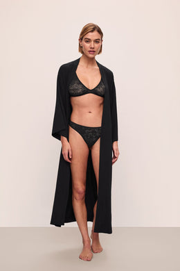Soft Stretch Recycled Lace Plunge Bralette