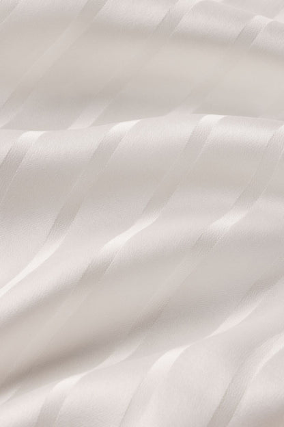 Inez Washable Silk Jacquard Long PJ Set