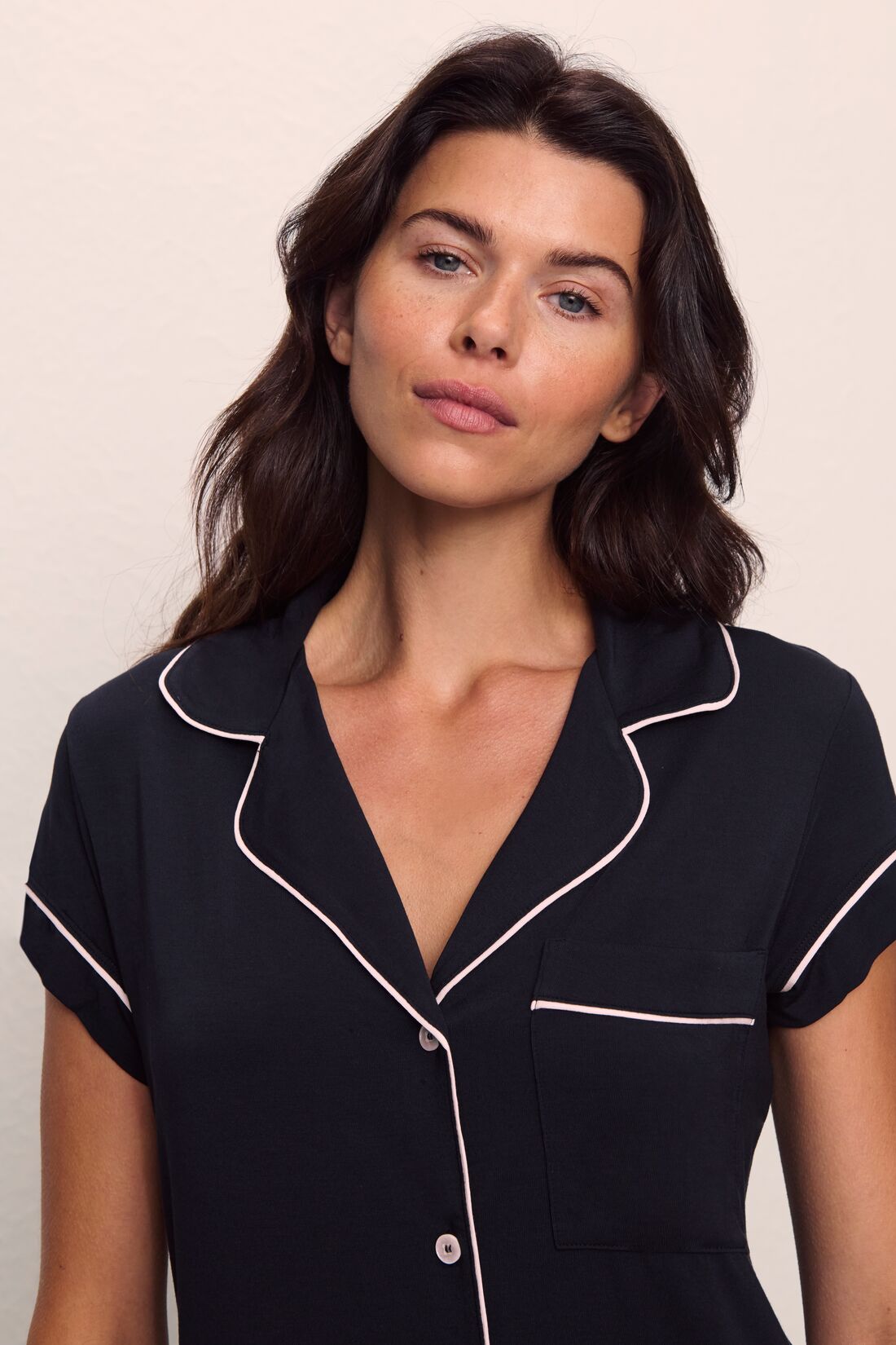 Gisele TENCEL™ Modal Short Sleeve Cropped PJ Set