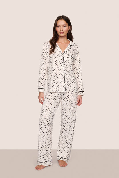 Gisele Printed TENCEL™ Modal Long PJ Set