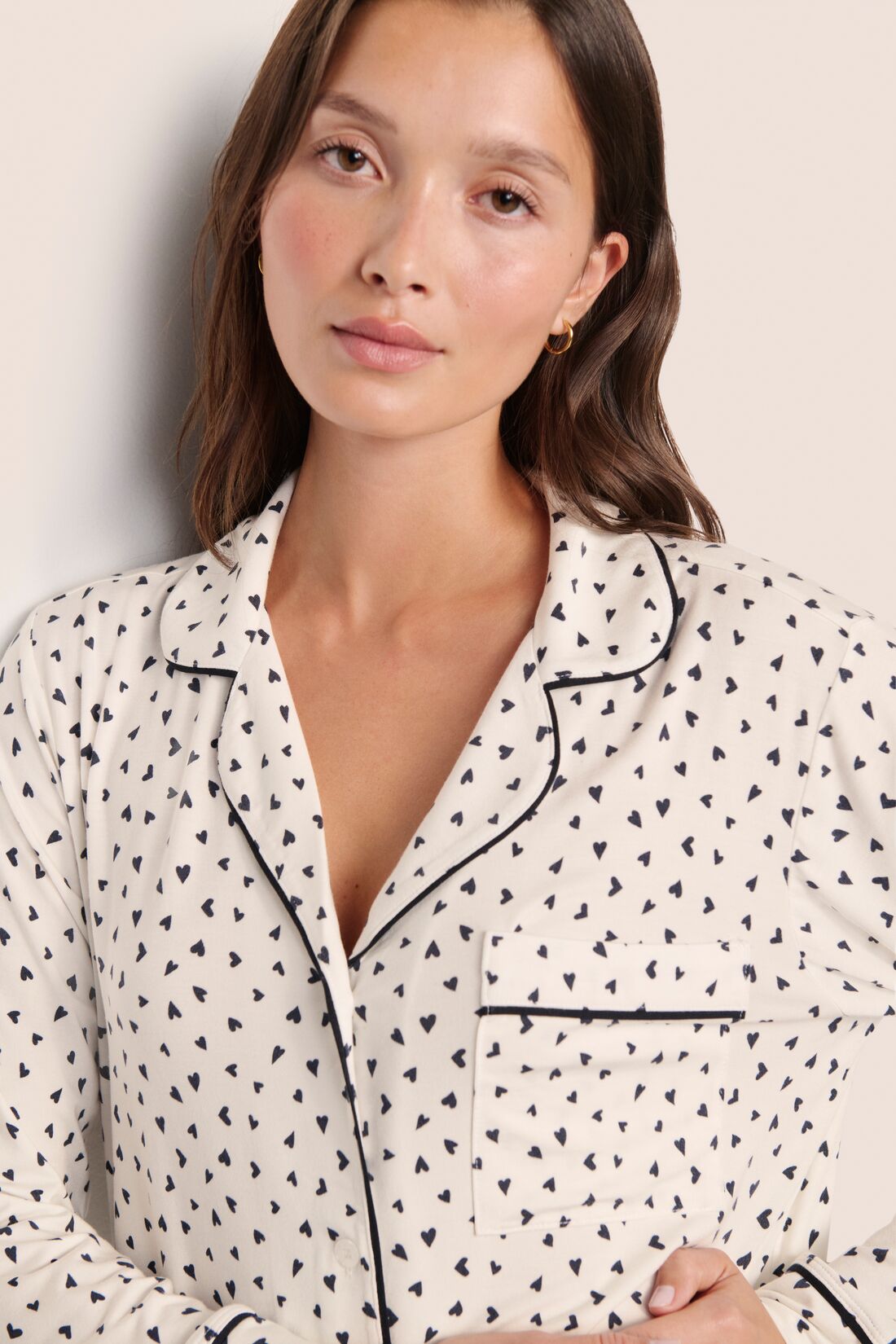 Gisele Printed TENCEL™ Modal Long PJ Set
