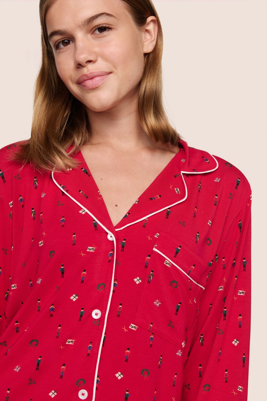 Gisele Printed TENCEL™ Modal Long PJ Set