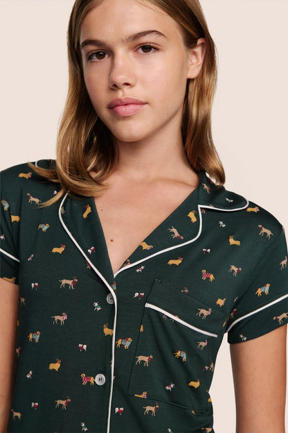Gisele Printed TENCEL™ Modal Shortie Short PJ Set