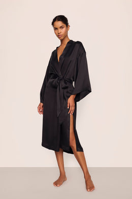 Inez Washable Silk Robe