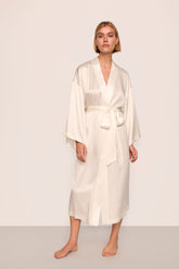 Inez Washable Silk Robe