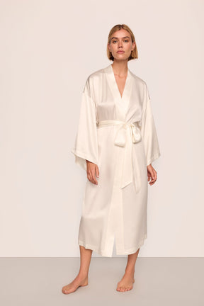 Inez Washable Silk Robe