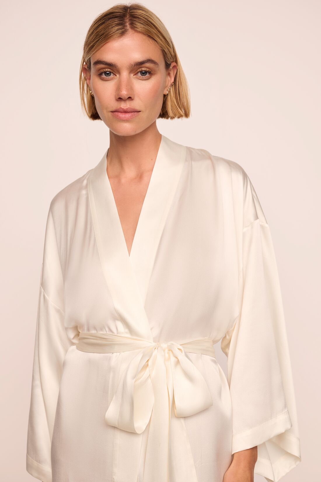 Inez Washable Silk Robe