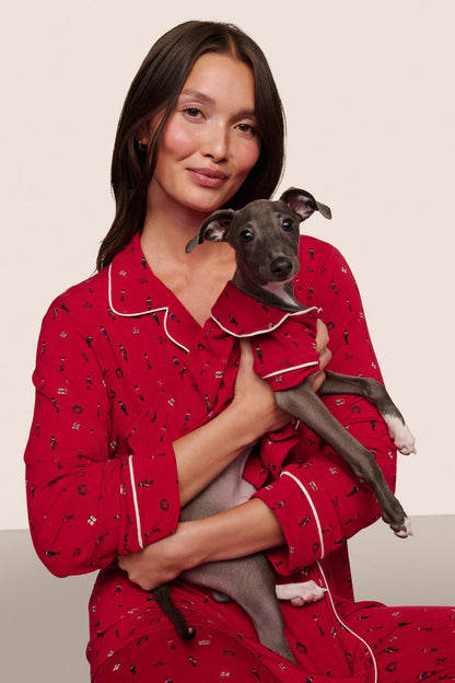 Gisele Printed TENCEL™ Modal Long PJ Set