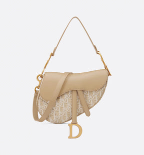 DIOR Saddle Shoulder Bag Dior Oblique Jacquard Canvas