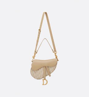 DIOR Saddle Shoulder Bag Dior Oblique Jacquard Canvas