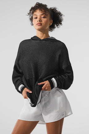 Sports Club Sweater Knit Hoodie