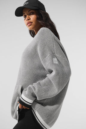 Sports Club Sweater Knit Hoodie