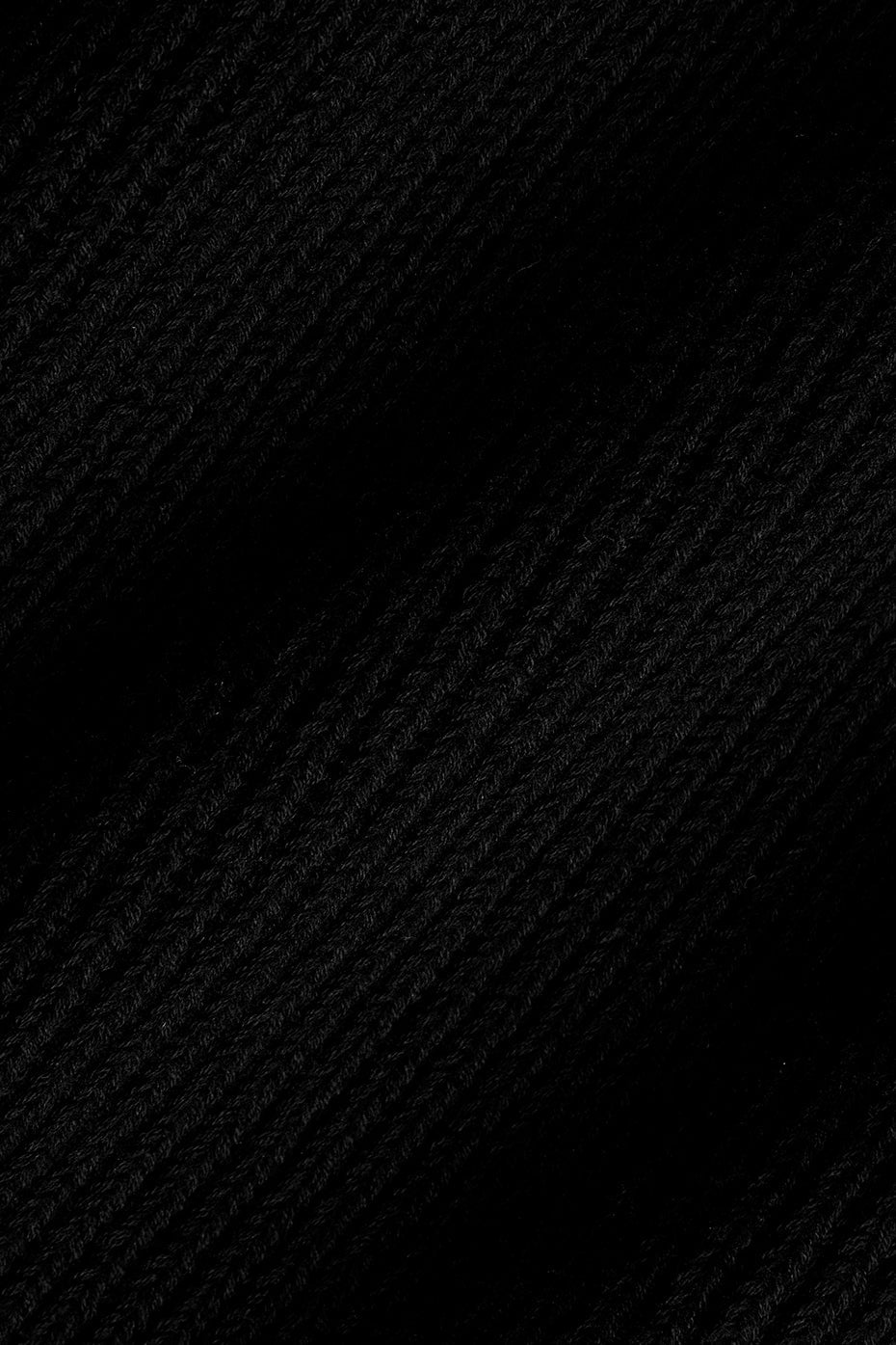 Domain Rib Knit Full Zip Sweater