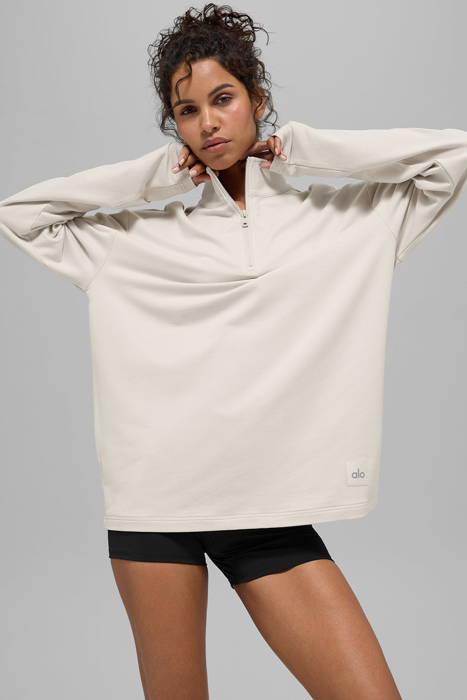 Double Take Long Sleeve 1/4 Zip