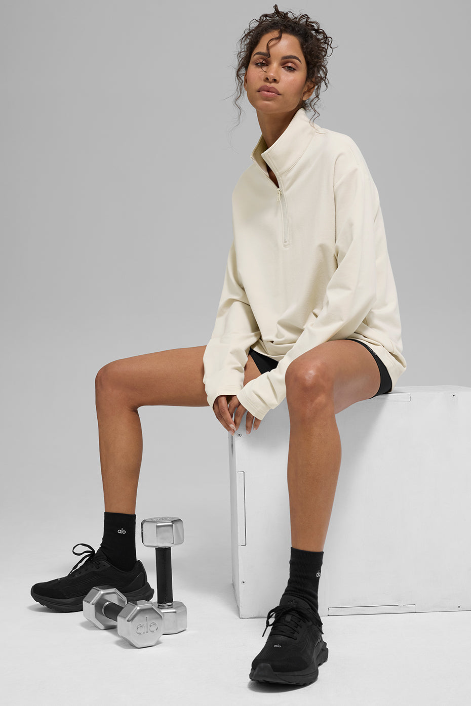 Double Take Long Sleeve 1/4 Zip