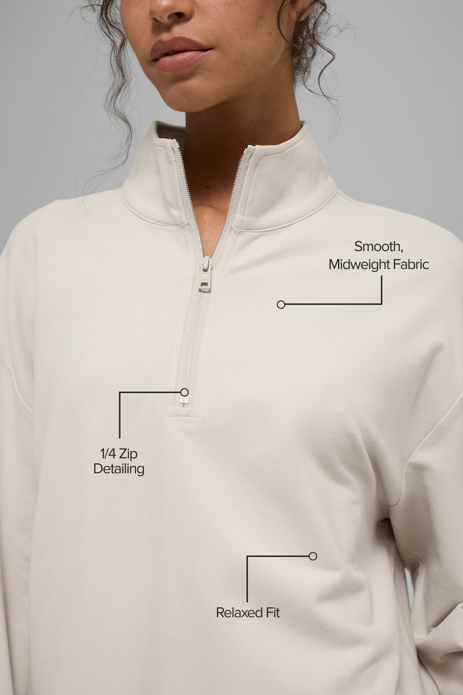 Double Take Long Sleeve 1/4 Zip