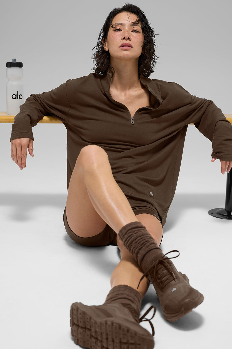 Double Take Long Sleeve 1/4 Zip