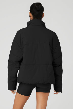Stretch Woven Street Puffer