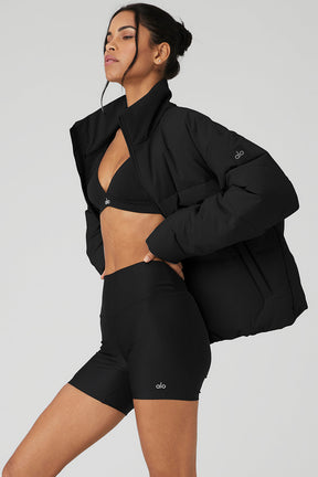 Stretch Woven Street Puffer