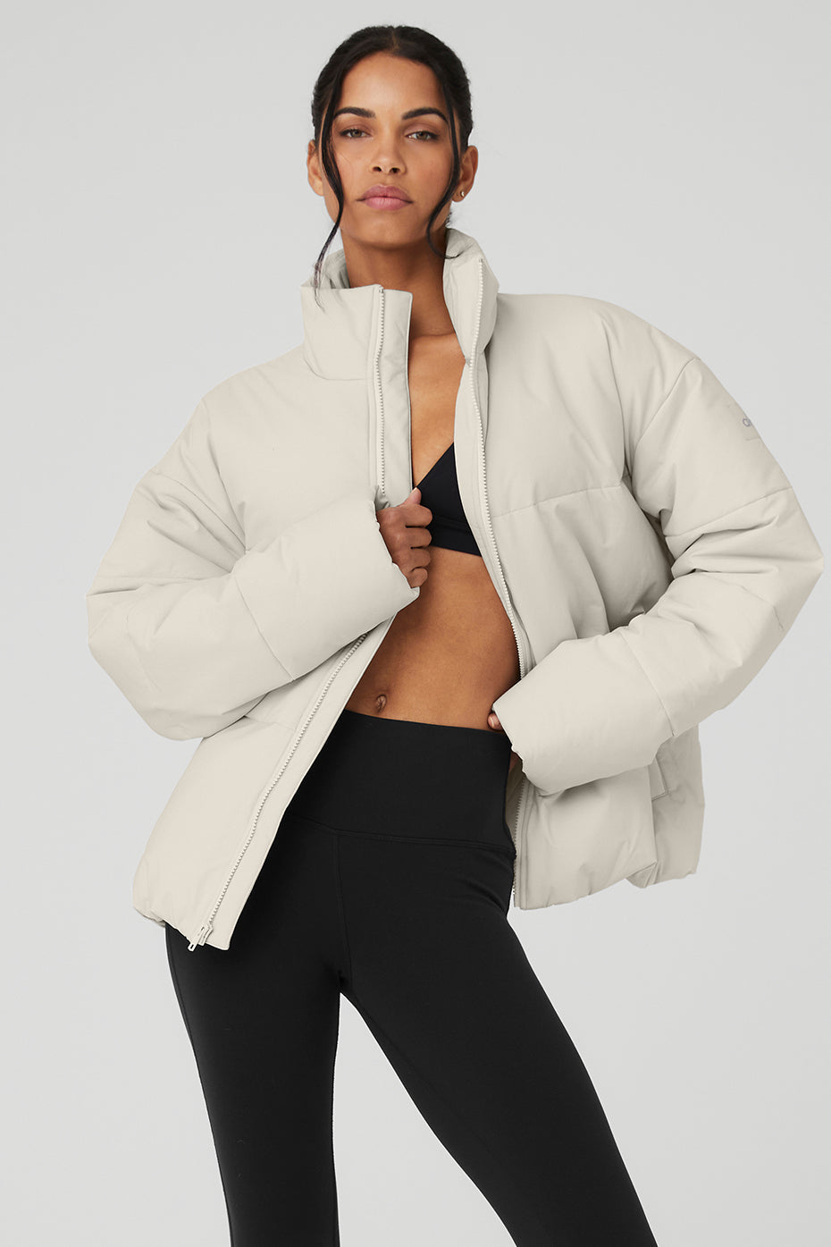 Stretch Woven Street Puffer