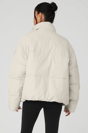 Stretch Woven Street Puffer