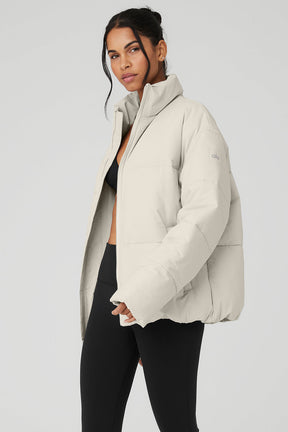 Stretch Woven Street Puffer