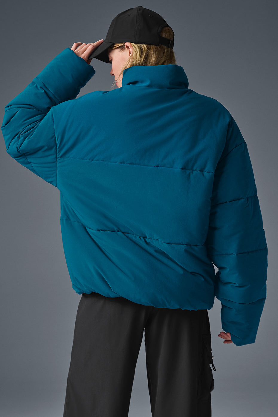 Stretch Woven Street Puffer