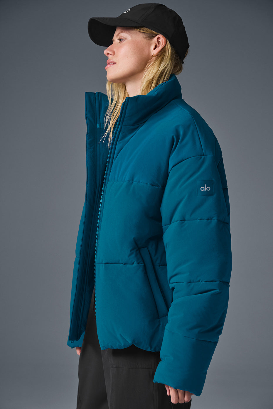Stretch Woven Street Puffer