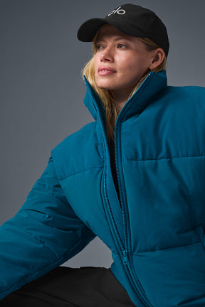 Stretch Woven Street Puffer