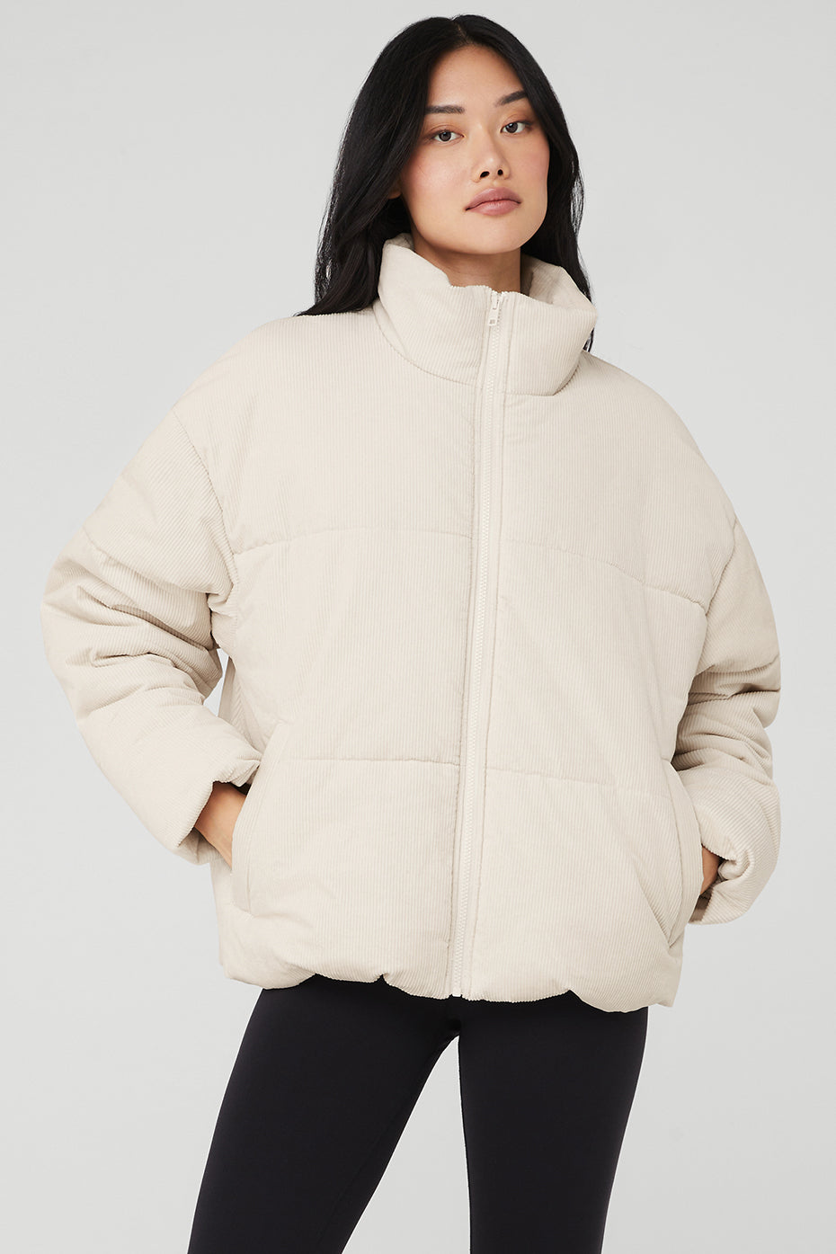 Corduroy Stage Puffer