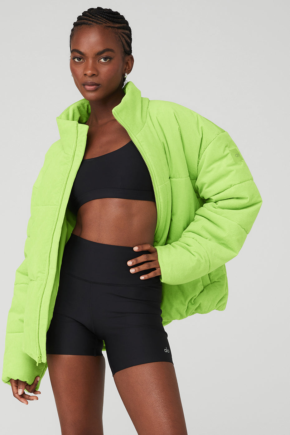 Corduroy Stage Puffer