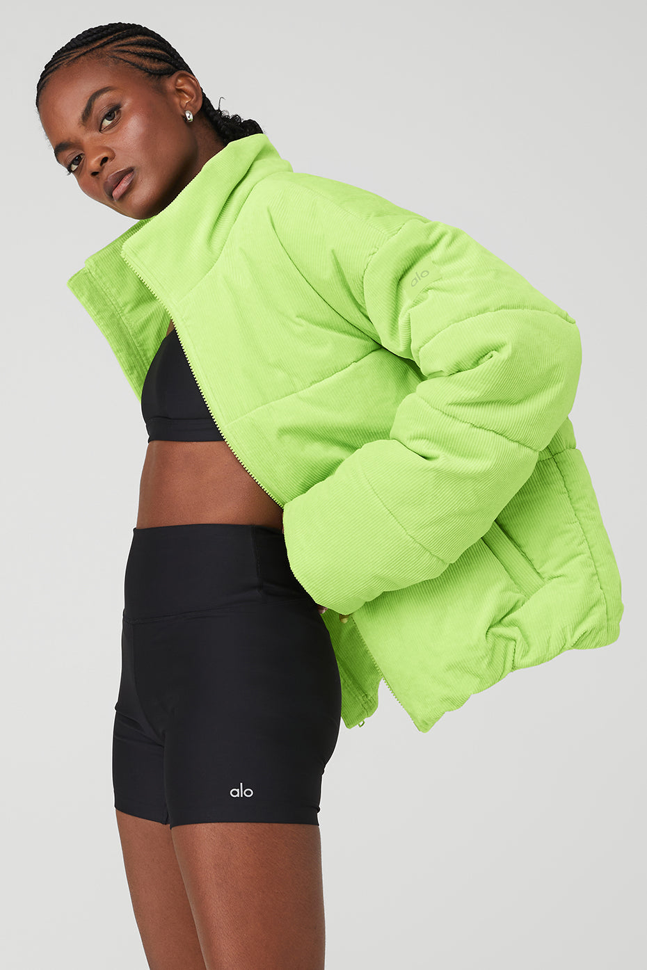Corduroy Stage Puffer