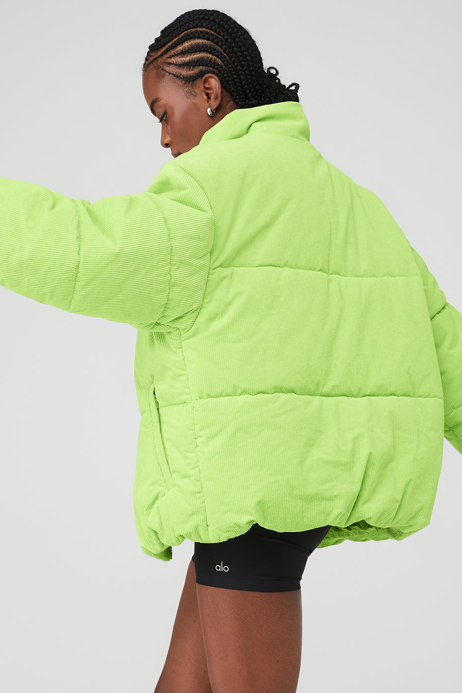 Corduroy Stage Puffer
