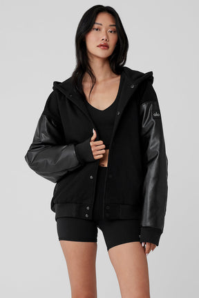 Select Hooded Bomber Jacket
