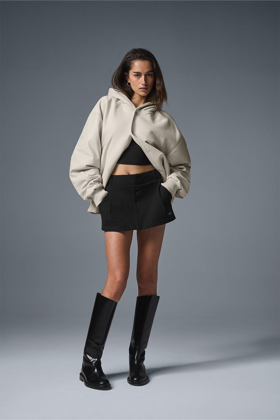 Select Hooded Bomber Jacket