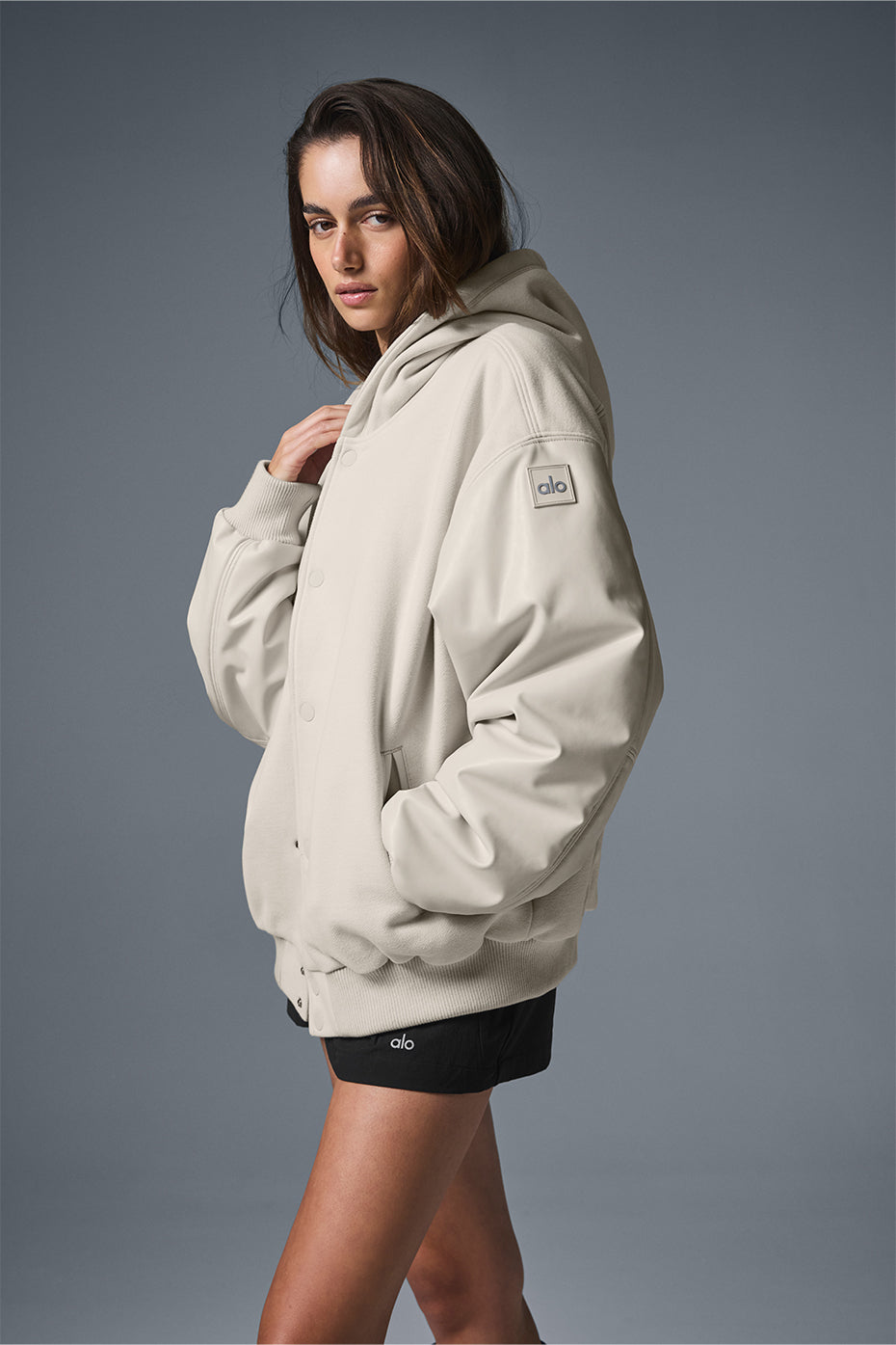Select Hooded Bomber Jacket